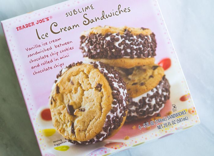 Sweet on Trader Joe's Sunday Sublime Ice Cream Sandwiches Bake at 350°